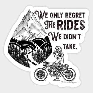 Keep on Riding Sticker